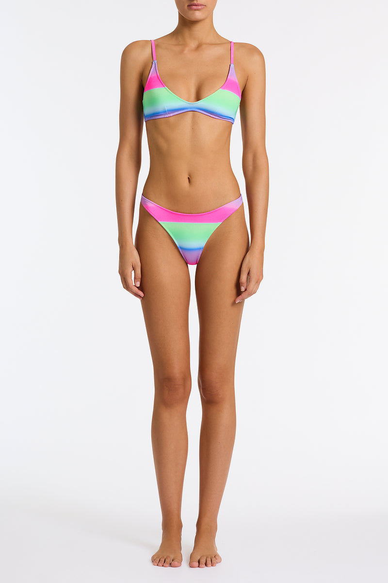 Alternative view of MAIA - PADDLE POP OMBRE Scoop Bikini Set