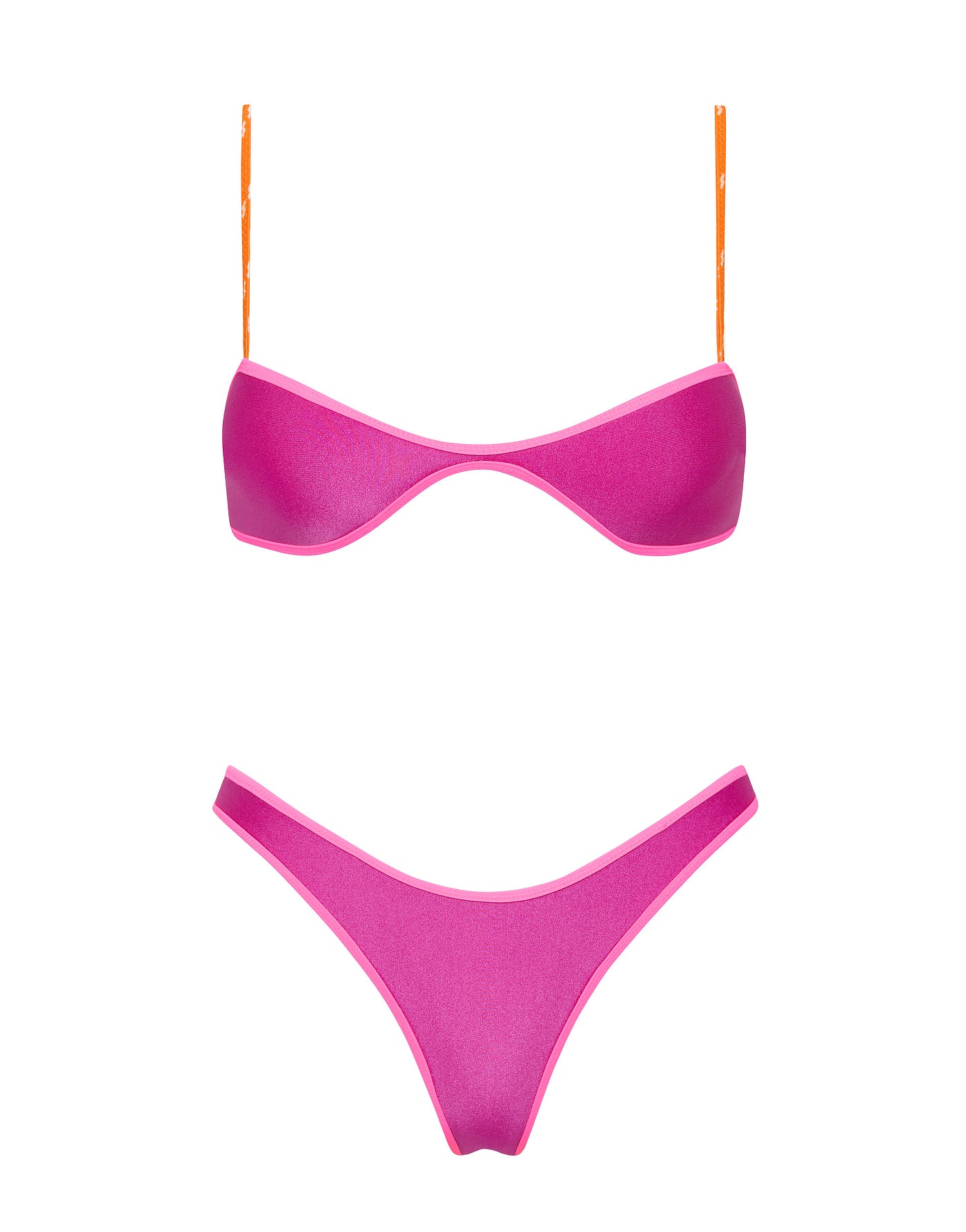 ESTE - PIGI Neoprene Scoop Crop Bikini Set - Image 6