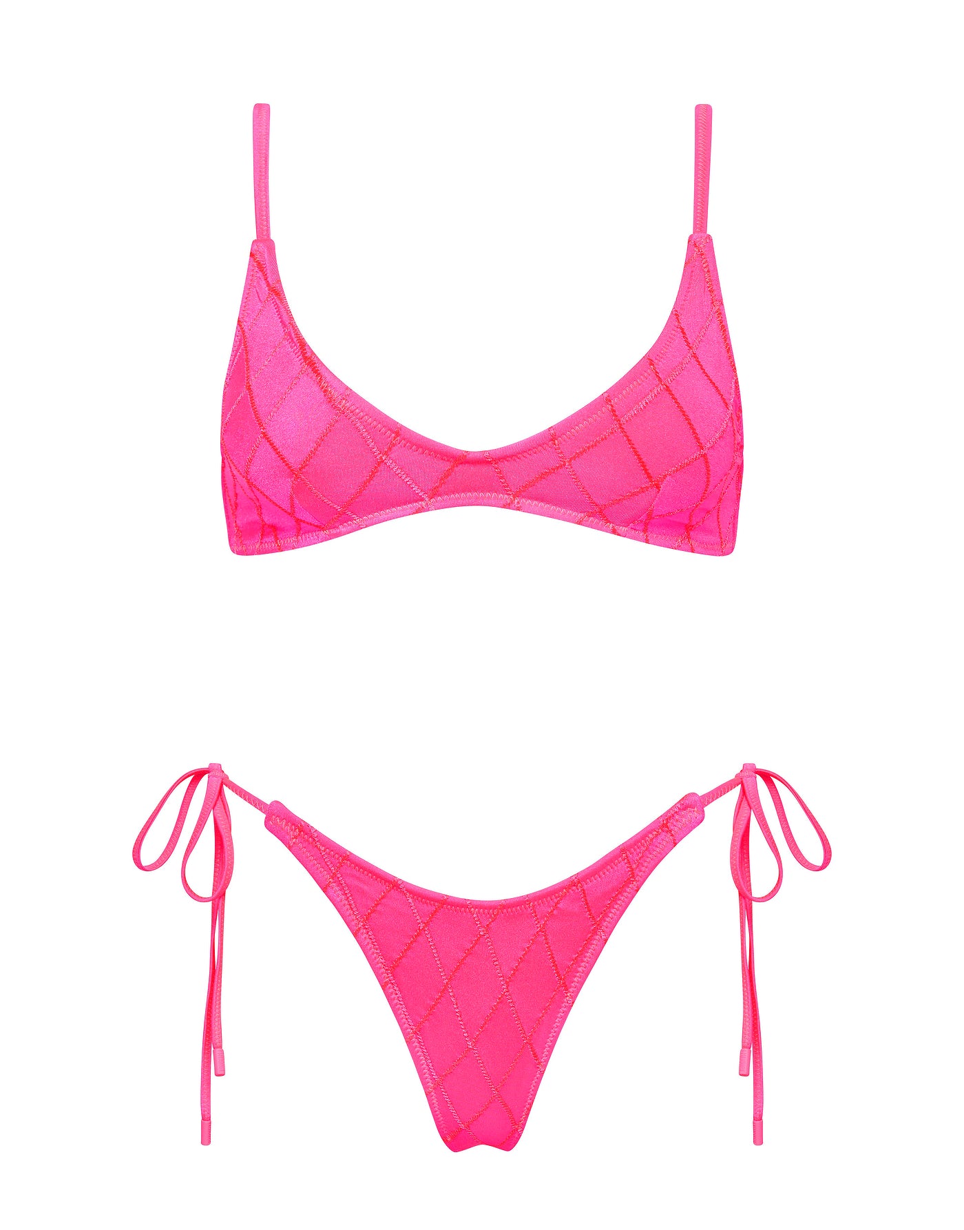 MAIA - MENDE Pink Scoop Bikini Set - Image 7