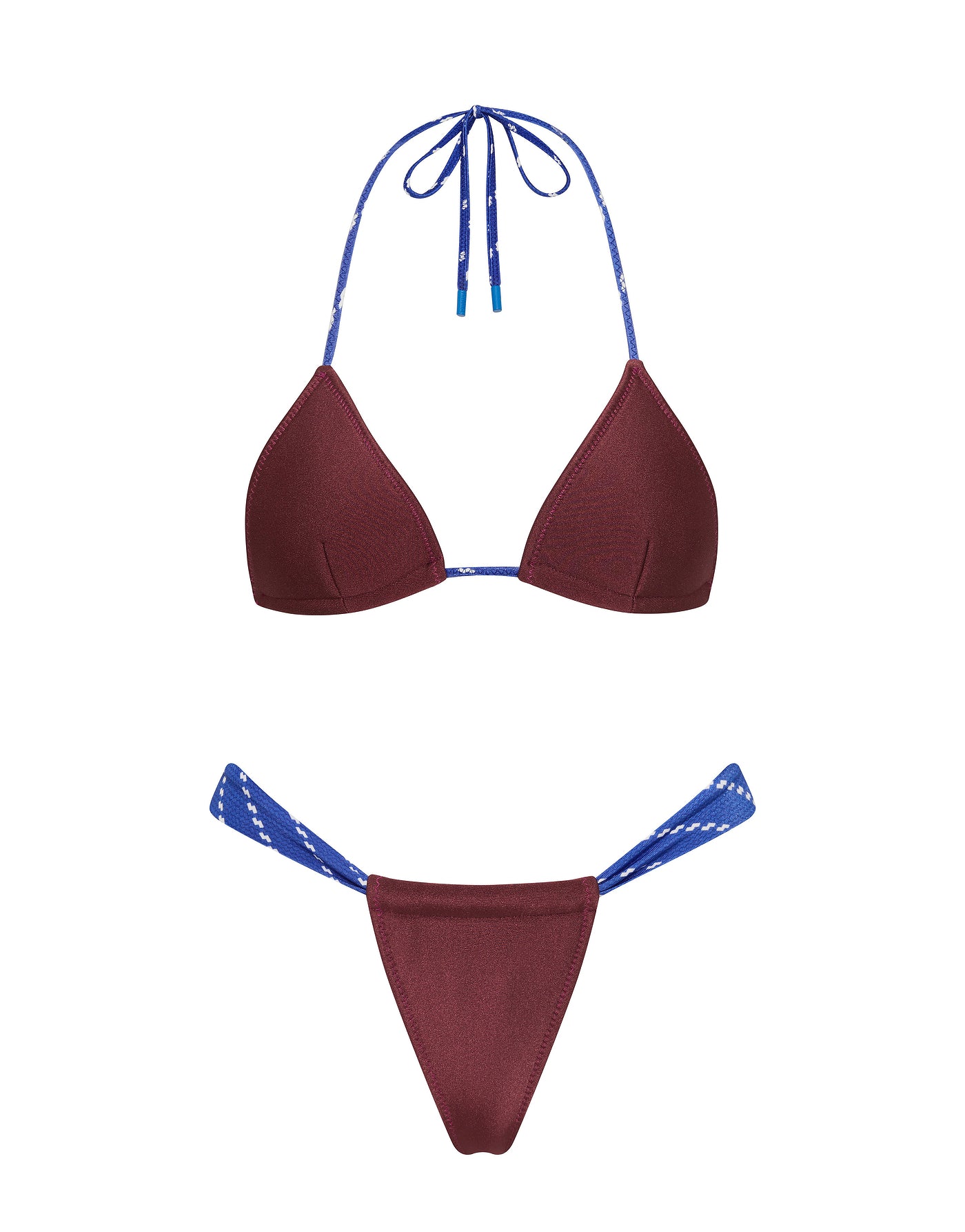 VINCA - FARO Neoprene Triangle Bikini Set - Image 9